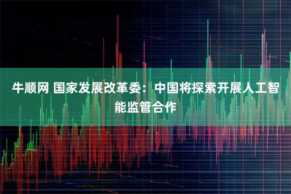 牛顺网 国家发展改革委：中国将探索开展人工智能监管合作